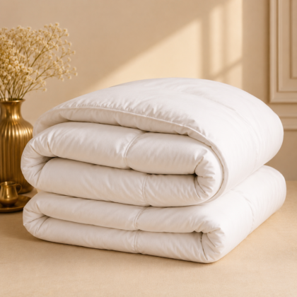 Premium Microfiber Duvet – 220 GSM (90 × 110 inches)
