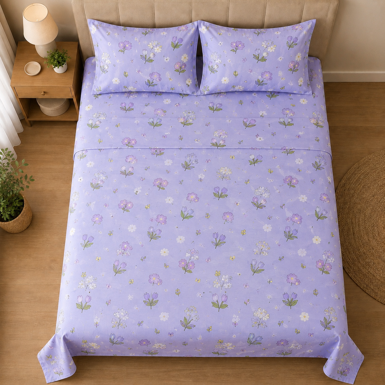 New Bedsheet Set - overhead