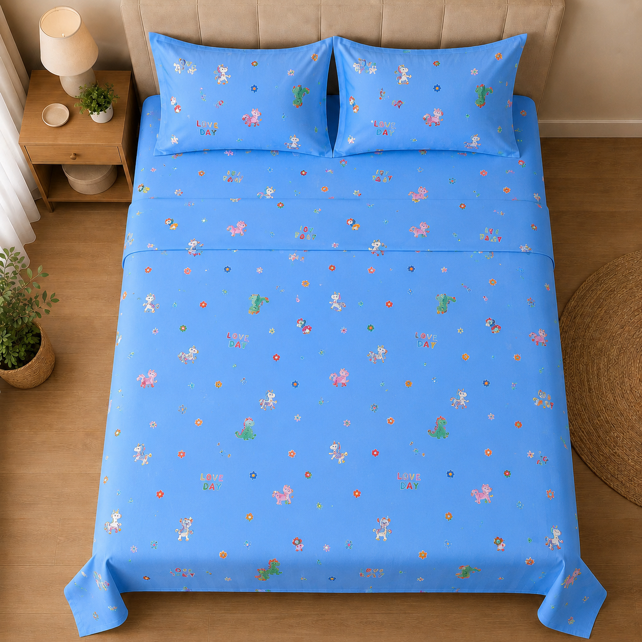 New Bedsheet Set - overhead